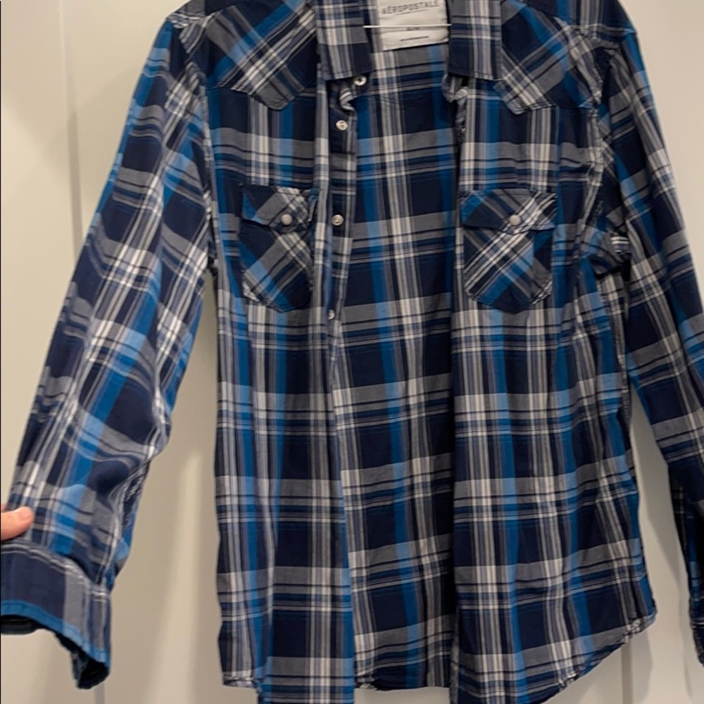 Button down long sleeve shirt
